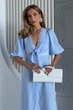 Платье Jadone Fashion Лавита L голубое - изображение 7
