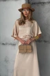 Платье Jadone Fashion Роуз XS бежевое - изображение 6