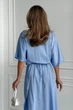 Платье Jadone Fashion Роуз XS голубое - изображение 6