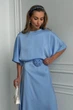 Платье Jadone Fashion Роуз XS голубое - изображение 7