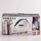 Утюг SOKANY SK-119 1200 Вт с керамической подошвой Электрический ручной утюг с регулируемым термостатом для всех видов тканей Бело-черный - изображение 6