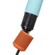 Фен-стайлер Super Hairdryer 1600 Вт Профессиональный мультистайлер для укладки и сушки волос с ионизацией, 4 насадками и 3 режимами температуры и скорости Многофункциональный стайлер для дома и салона Голубой - изображение 6