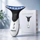 Микротоковый массажер Swan Beauty Lifting Pro MJ-32 микротоки для лица шеи и второго подбородка от отеков со световой LED терапией лимфодренаж и морщин домашний уход для красивой кожи белый - изображение 1