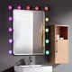 Подсветка для зеркала с пультом регулировкой яркости цвета Vanity Mirror Lights RGB разноцветная - изображение 1