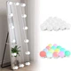 Подсветка для зеркала с пультом регулировкой яркости цвета Vanity Mirror Lights RGB разноцветная - изображение 4