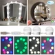 Подсветка для зеркала с пультом регулировкой яркости цвета Vanity Mirror Lights RGB разноцветная - изображение 6