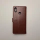 Чехол книжка Idewei для Xiaomi Redmi Note 7, Note 7 Pro коричневый - изображение 2