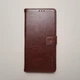 Чохол книжка Idewei для Xiaomi Redmi Note 10, Note 10s, Poco M5s із застібкою коричневий - зображення 1