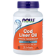 Жир с печени трески NOW Foods "Cod Liver Oil" жирные кислоты омега 3, 1000 мг (90 гелевых капсул) - изображение 1