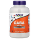 Гамма-аминомасляная кислота NOW Foods "GABA" габа с витамином B6, 500 мг (200 вегетарианских капсул) - изображение 1