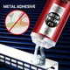 Високоміцний двокомпонентний клей UJ Metal Glue для металу, пластику та кераміки: термостійка ремонтна маса AB, 90 г. - изображение 3