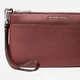 Сумка клатч женская из натуральной кожи Michael Kors Jet Set 53930896 Бордовая (1159860916) - изображение 3
