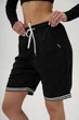Жіночі Легкі Трикотажні Шорти Without Coolmax TwoStripe XL Black - изображение 4