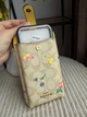 Сумочка на телефон жовта COACH North/South Phone Crossbody Signature Canvas - зображення 9
