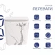 Унитаз подвесной Qtap Tern Ultra Quiet, с сиденьем Slim Duroplast Soft-close Quick Release, безободковый, цвет Мрамор (SD00055126) - изображение 3