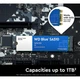 SSD накопичувач Western Digital Blue sa510 250Gb sata m.2 2280 3d tlc (wds250g3b0b) - зображення 4