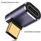 Кутовий OTG адаптер перехідник USB Type-C M/F (USB 4.0, 40Gbps) Metal Style-5 (48585) - зображення 7