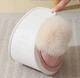 Slippers Женские домашние тапочки с мехом 38–39— тёплые, мягкие, закрытые тапочки для дома , розовые KT8003832 - изображение 6