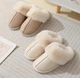 Slippers Женские домашние тапочки с мехом 38–39— тёплые, мягкие, закрытые тапочки для дома , розовые KT8003832 - изображение 8