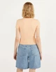 Топ Bershka персиковий ITGOF807 S - изображение 4