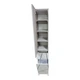 Пенал пластиковий Chaos grey HPL 1022 gloss 25 см - изображение 7