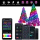 Гірлянда RGB 10 м LED Bluetooth підсвітка для кімнати - зображення 4