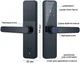 Смарт замок AND 5323 5575 электронная ручка с кодом отпечатком и Bluetooth - изображение 8