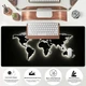 Ігровий килимок для миші HP227 з підсвіткою мапа світу, великий килимок для ПК і ноутбука - зображення 10