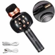 Мікрофон караоке Wster WS-2911 Bluetooth з колонкою, бездротовий караоке-мікрофон з ефектами голосу - зображення 1