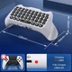 Клавиатура PS5 DualSense chatpad Bluetooth с динамиком и разъемом 3.5 мм белый - изображение 9