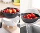 Овочерізка багатофункціональна Basket Vegetable Cutter з контейнером, кухонна тертка з насадками для нарізання овочів - зображення 5