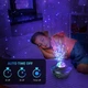 Ночник-проектор звездного неба AND 991 Galaxy Projector, LED светильник с эффектом космоса и океана, Bluetooth колонка ночник - изображение 3