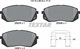 Комплект гальмівних колодок TEXTAR 2520501 KIA Sportage, Soul, Optima, Pro Ceed; Hyundai I40, Tucson, IX35, Sonata 58101C2A20, 58101CMA10, 58101D5A10 - изображение 8