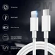 Набор скоростных зарядных устройств USB-C 25W (2 шт), Super Fast Charging адаптеры с кабелями 1.5м для Samsung и iPhone - изображение 4