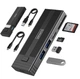 Зовнішня кишеня Zenwire HUB USB-C 7w1 SSD M.2 NVME PCIE SATA SD (5904507520502) - зображення 1