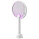 Електрична мухобійка Qualitell Electric Mosquito Swatter M4 УФ лампа від комарів акумуляторна ракетка 2в1 - зображення 4