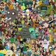 Інтер'єрна картина Футурама, Futurama, всі персонажі мультфільму, 60×85 см (id1802) - зображення 3