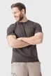 Футболка AVECS сіра з бавовни 30492/2 4XL - изображение 3