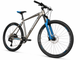Велосипед гірський 29" Crosser Solo рама 21", 1x12 L-TWOO AX, гідравліка Shimano MT200, повітряна вилка Синій - зображення 4