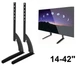 Кронштейн для телевизора на стол V-Star D701 TV01 14"-42" подставка для телевизора (1008927-Black) - изображение 3