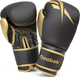 Боксерські рукавиці Reebok Boxing Gloves 14 унцій, чорно-золотисті - изображение 1