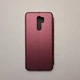 Чехол книжка Magnei для Xiaomi Redmi 9 на магните бордовый - изображение 2