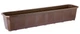 Skrzynka balkonowa Kadax Trani z podstawką i uchwytami 80 cm Brązowa (K874) (5902730388531) - obraz 5