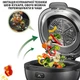 Smart-аерофритюрниця Zepline ZP-140, 10 л, 4000 Вт, потужний аерогриль, мультипіч з 18 програмами - зображення 4