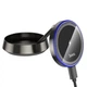 Автодержатель с беспроводной зарядкой MagSafe Hoco HW33 Metal Ring 15W Magnetic Car Holder в авто на торпедо Черный - изображение 1