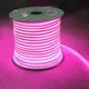 Неон LEMANSO LM859 "Ібіца" 240град. 120LED 8W/м IP65 рожевий 2835SMD 220V 3120LM 100м/бухта - зображення 1