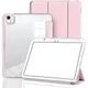 Чохол iPad Air 4/5 10.9"|Air 11" M2/M3|Pro 11" 2018-2022 Acrylic Clear Frame Transformer Pen Slot light pink - изображение 1