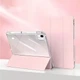 Чохол iPad Air 13" M2/M3/M4 2024-2026 | Pro 13" 2024-2025 M4/M5 Acrylic Clear Frame Transformer Pen Slot light pink - изображение 3