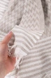 Пляжное покрывало большое коврик пляжный плед Breeze Beige мягкая пляжная подстилка одеяло для пляжа 170 * 200 см хлопок - изображение 7
