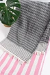 Покрывало подстилка на пляж пикник Breeze Anthracite пляжный плед коврик мягкий для пляжа моря пикника большой для двоих 170х200 см хлопок - изображение 7